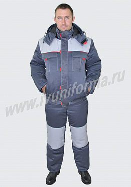 Костюм рабочий мужской арт. Р-02-43-ГР