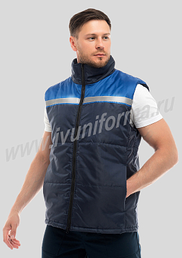 Жилет утепленный унисекс арт. Р-06-114-ОКС
